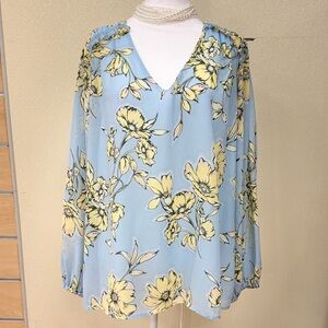 Belle by Kim Gravel Yellow Floral Curtains